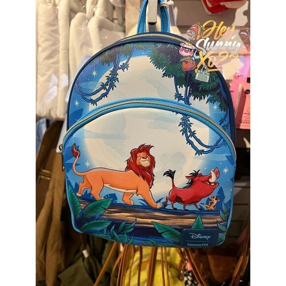 Loungefly Disney The Lion King Hakuna Matata Moon Mini Backpack - Picture 1 of 6